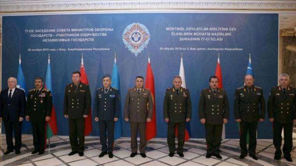 В Баку проходит заседание Совета министров обороны СНГ