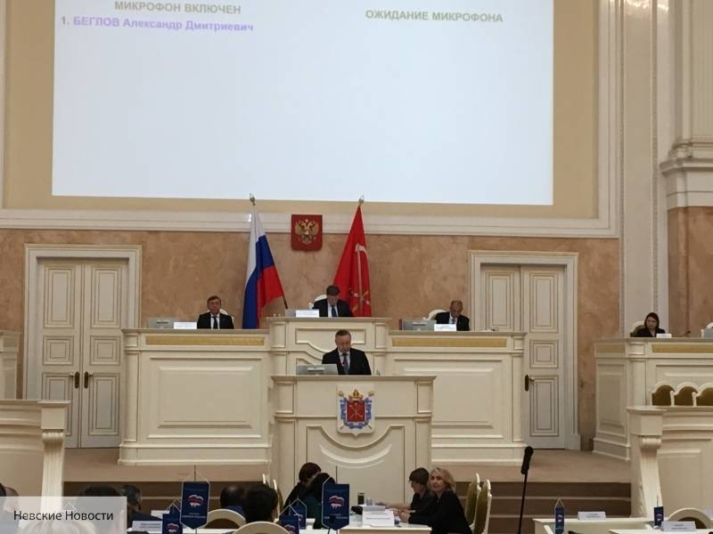Беглов представил проект бюджета Санкт-Петербурга на ближайшие три года