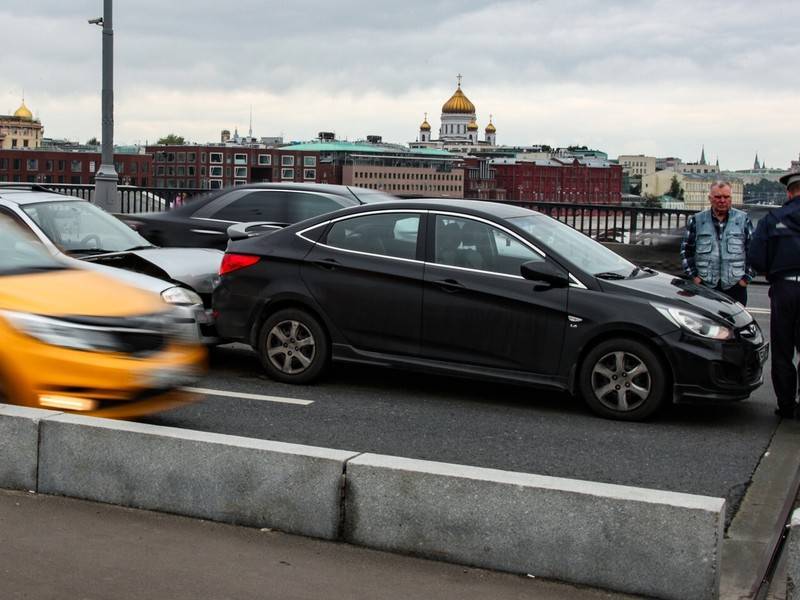 ЦОДД сообщил о резком росте числа ДТП в Москве