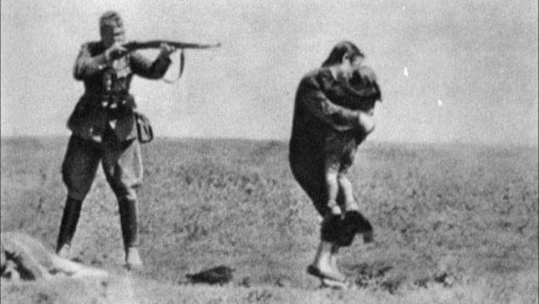 Антифашистский фейк: на самом деле этот немецкий солдат никого не расстреливал
