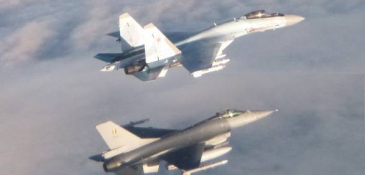 ВВС Бельгии похвастались перехватом "мощного" Су-35 над Балтикой
