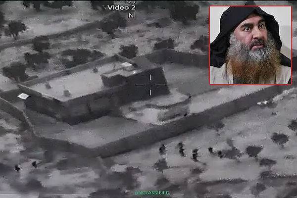 Пентагон опубликовал видео ликвидации аль-Багдади