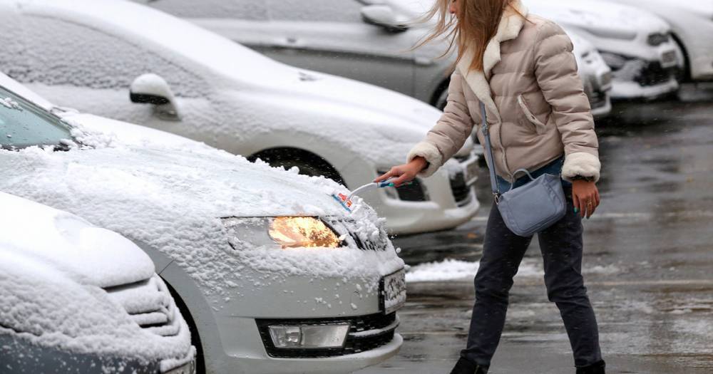 Отвыкших от зимы москвичей предупредили об опасностях на дорогах