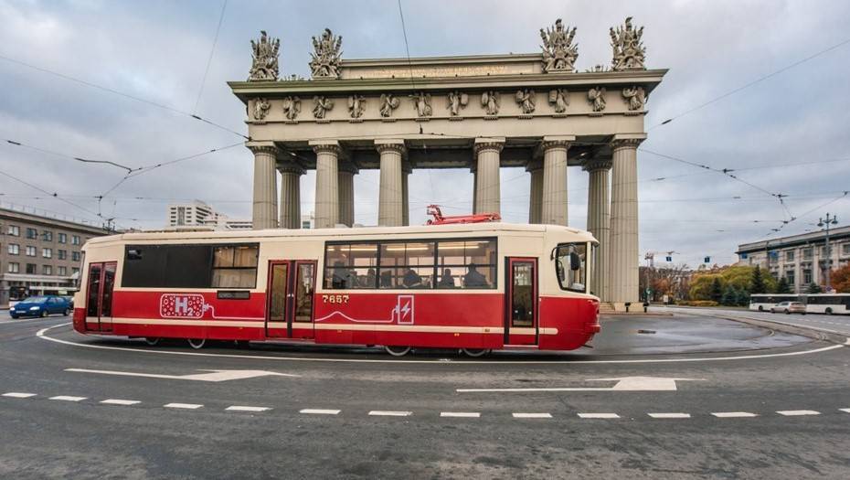 В Петербурге покажут первый в России трамвай на водородном топливе