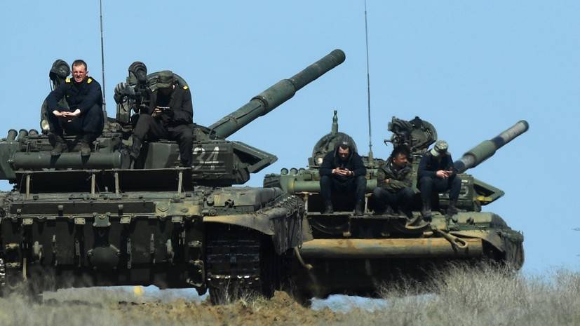 В Карачаево-Черкесии прошли учения с участием мотострелков и танкистов