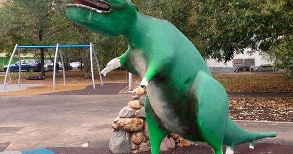 В Москве нашли «невезучего динозавра»