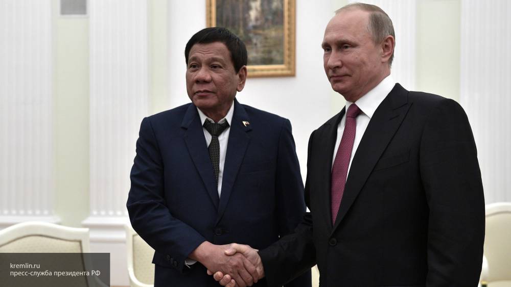 Россия продолжит поддерживать Филиппины в борьбе с терроризмом — Путин