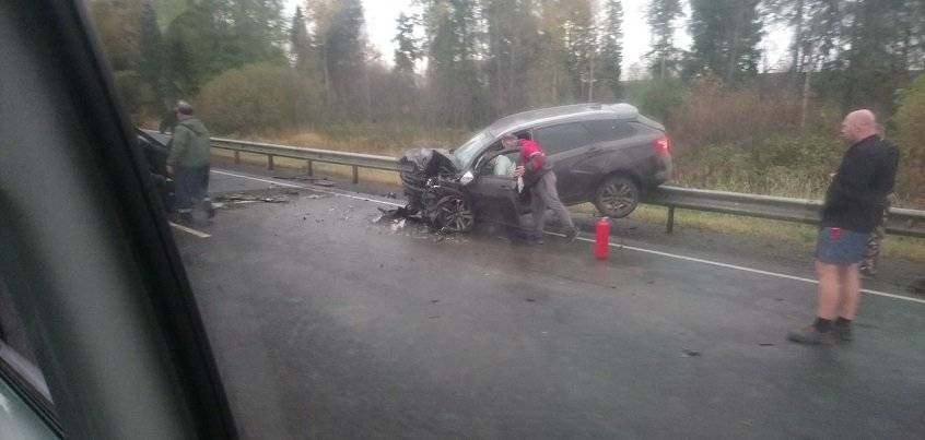Шесть человек пострадали при столкновении двух машин на трассе Елабуга – Пермь