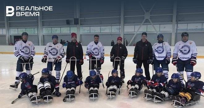 Нижегородское «Торпедо» создало хоккейную команду для детей с инвалидностью