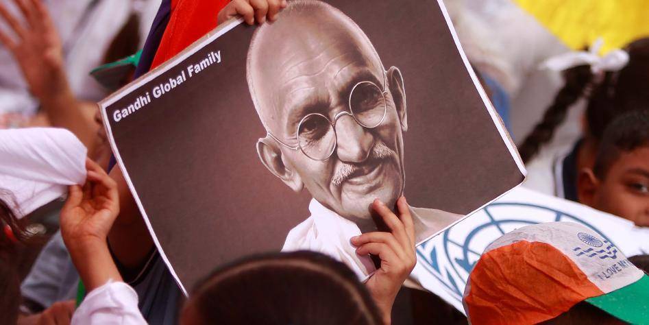 В Индии украли прах Ганди в день его 150-летия