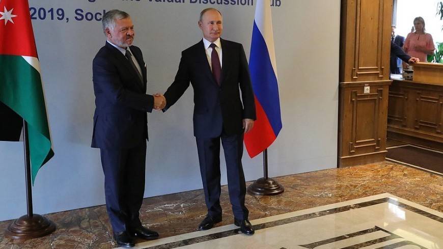 Путин рассказал о важности партнерства России и Иордании