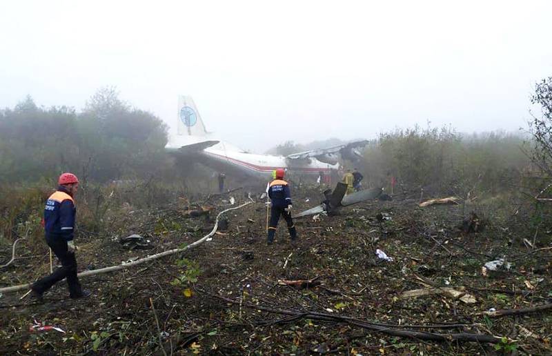 Опубликованы страшные фото аварийной посадки украинского самолета