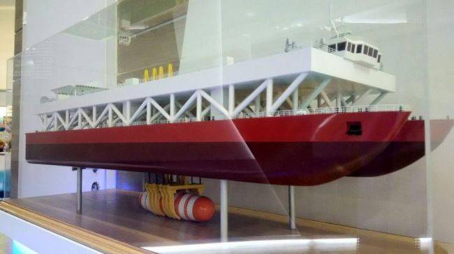 В России построят универсальное судно для поднятия затонувших объектов