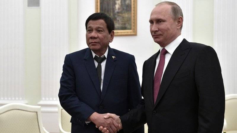 РФ является приоритетным торговым и инвестиционным партнером Филиппин, уверен Дутерте