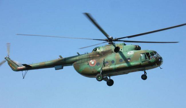 В Польше при посадке перевернулся военный вертолёт Ми-17