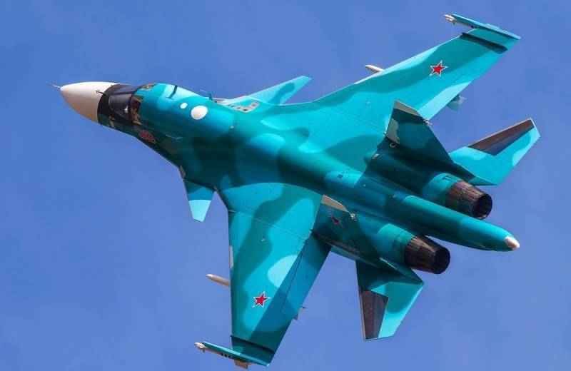 Истребители НАТО взяли на прицел российский бомбардировщик Су-34