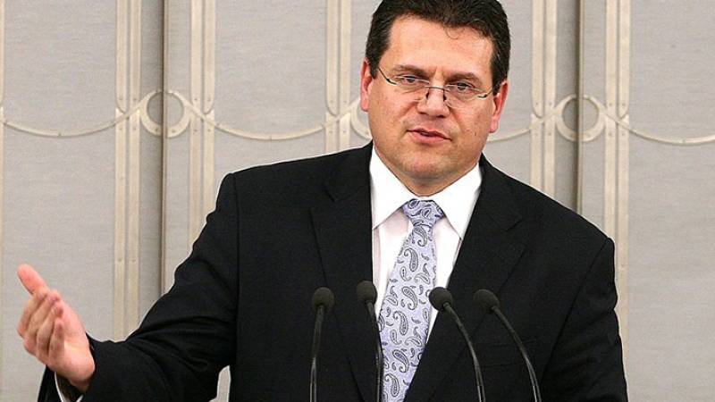 Шефчович анонсировал следующий раунд переговоров по газу между РФ, Украиной и ЕК