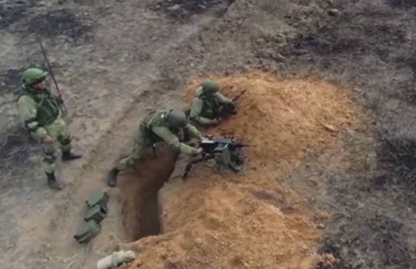 Видео: десантники провели оборонительный бой под Волгоградом