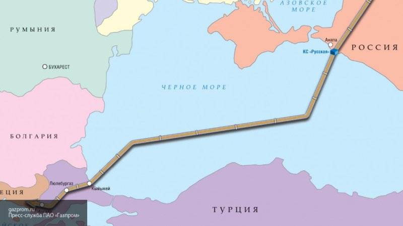 "Турецкий поток" будет запущен до конца этого года, сообщили в "Газпроме"