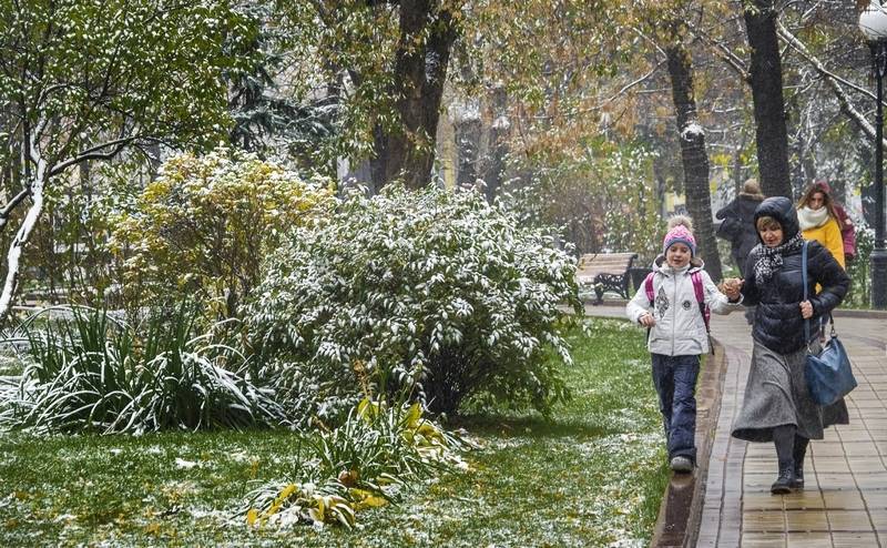 Погода грозит мокрым снегом: прогноз от Гисметео на неделю