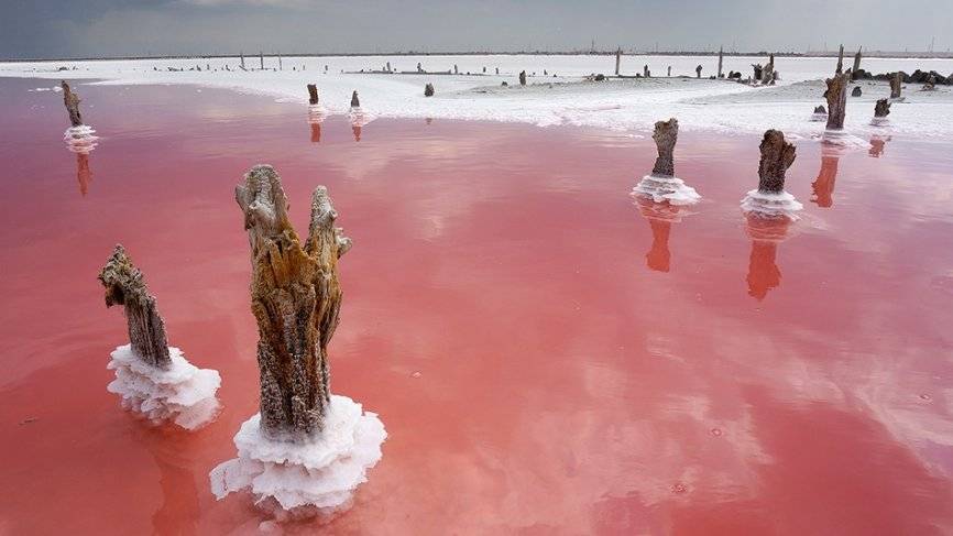 В Крыму началась добыча полезной розовой соли, которую поставят во все регионы РФ
