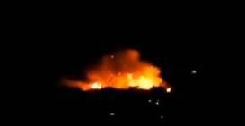 Видео: большой склад боеприпасов взорвался в Сирии