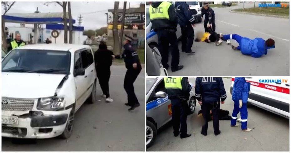 Пьяная 14-летняя сахалинка устроила покатушки на угнанном автомобиле
