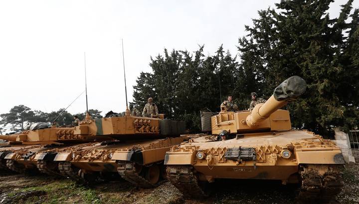 Турция группирует на границе с Сирией ударные войска