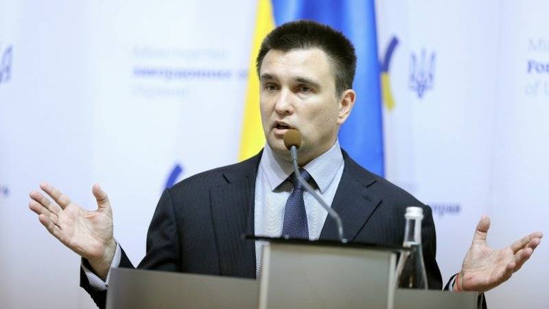 Климкин потребовал не одевать «формулу Штайнмайера» Украине на голову