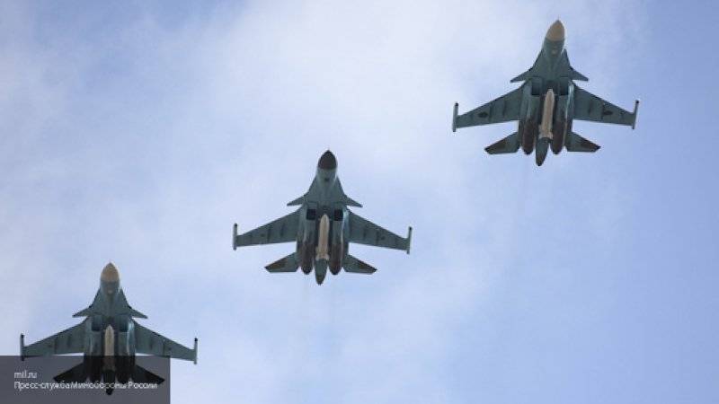 Авиация НАТО разместила фото российских Су-34 и Су-24 "под прицелом" тепловизора
