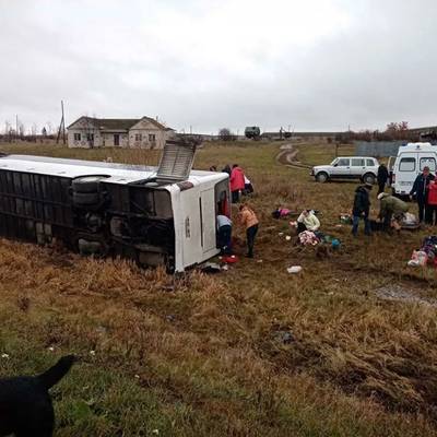 Пассажиры перевернувшегося в Нижегородской области не получили тяжелых травм