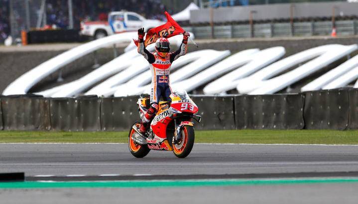 Испанец Марк Маркес стал шестикратным чемпионом MotoGP
