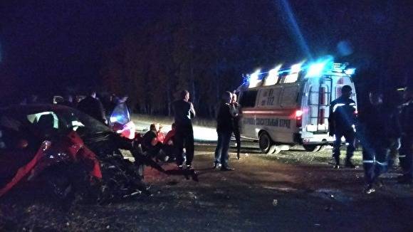 В курганской полиции рассказали подробности аварии на трассе «Иртыш» с бензовозом