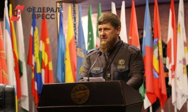 Кадыров получил награду за развитие парламентаризма