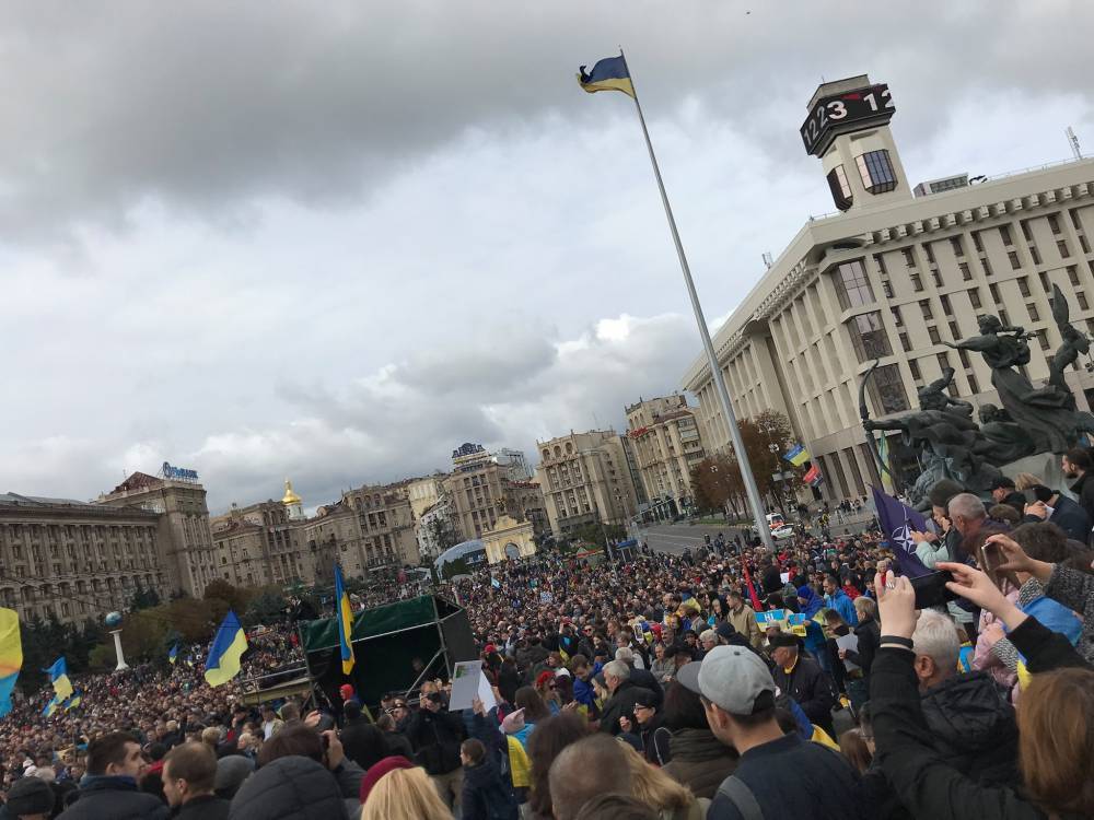 На Майдане анонсировали вооруженное восстание