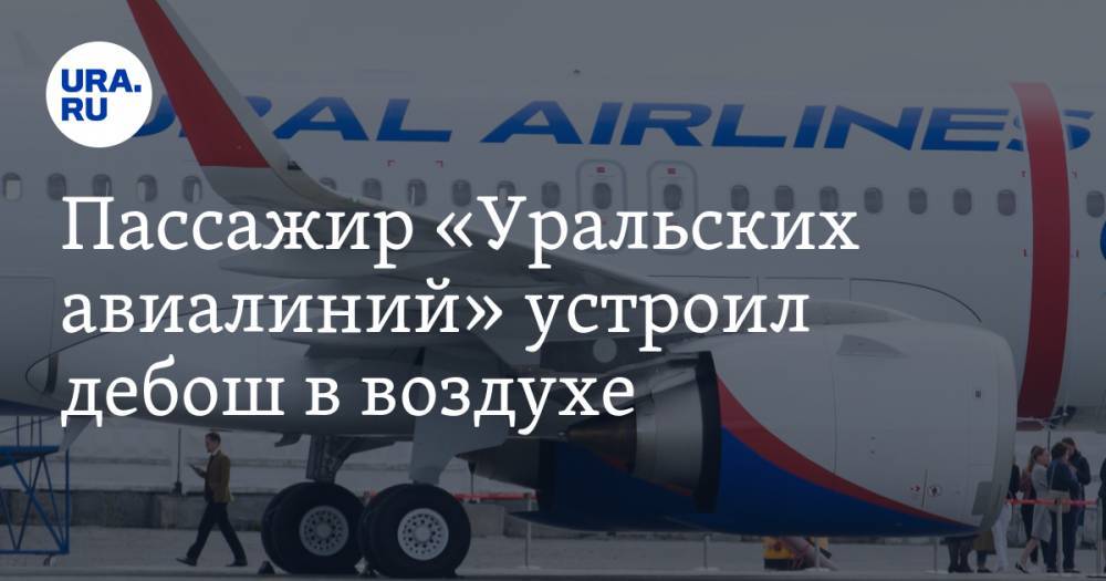 Пассажир «Уральских авиалиний» устроил дебош в воздухе