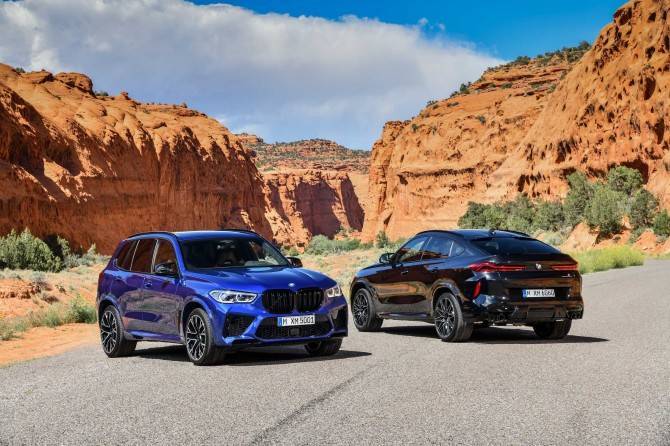 Объявлены цены на новые BMW X5 M и BMW X6 M