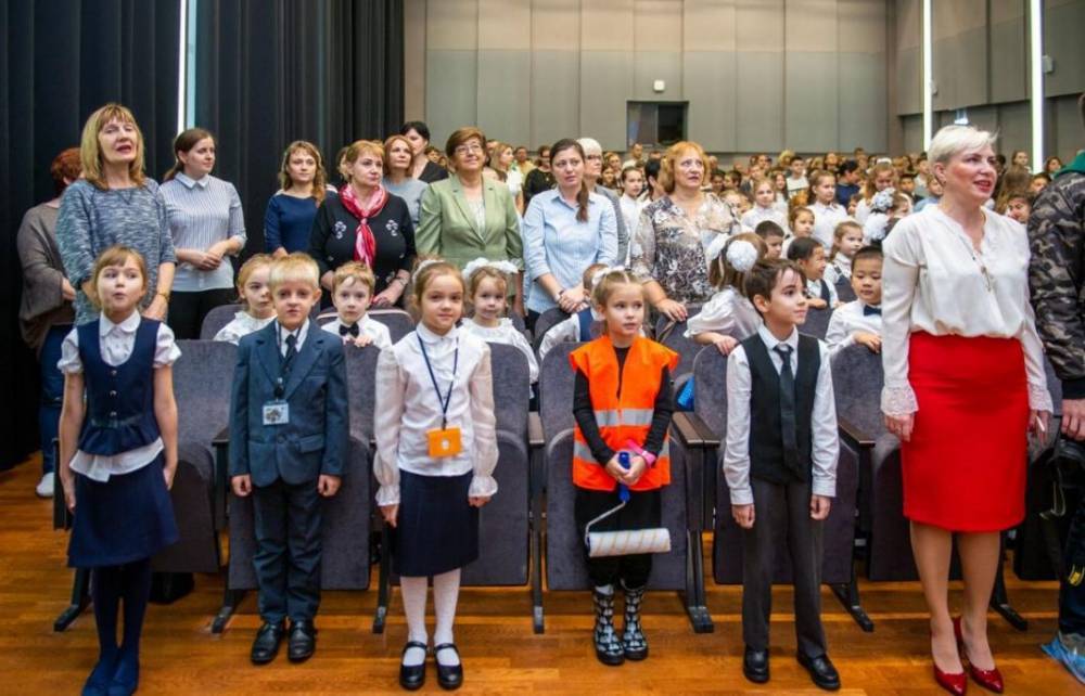 В Школе №1788 в ЖК «Внуково» от ГК «Самолет» состоялось торжество в честь открытия школы
