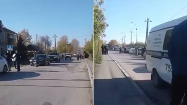 Очевидцы публикуют видео с места массовой драки в Новосибирске