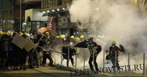 9 украинцев задержаны полицией Гонконга на несанкционированном митинге