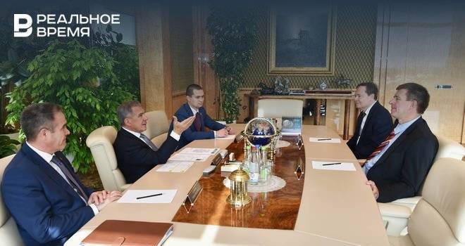 Минниханов встретился с министром юстиции России Александром Коноваловым