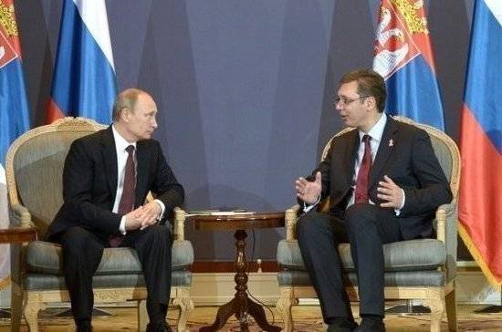 Путин и Вучич договорились встретиться в Москве