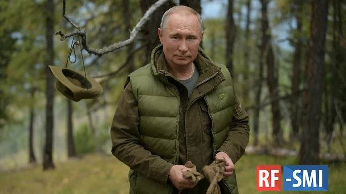 Владимир Путин в свой день рождения отдохнул в тиши таежного леса