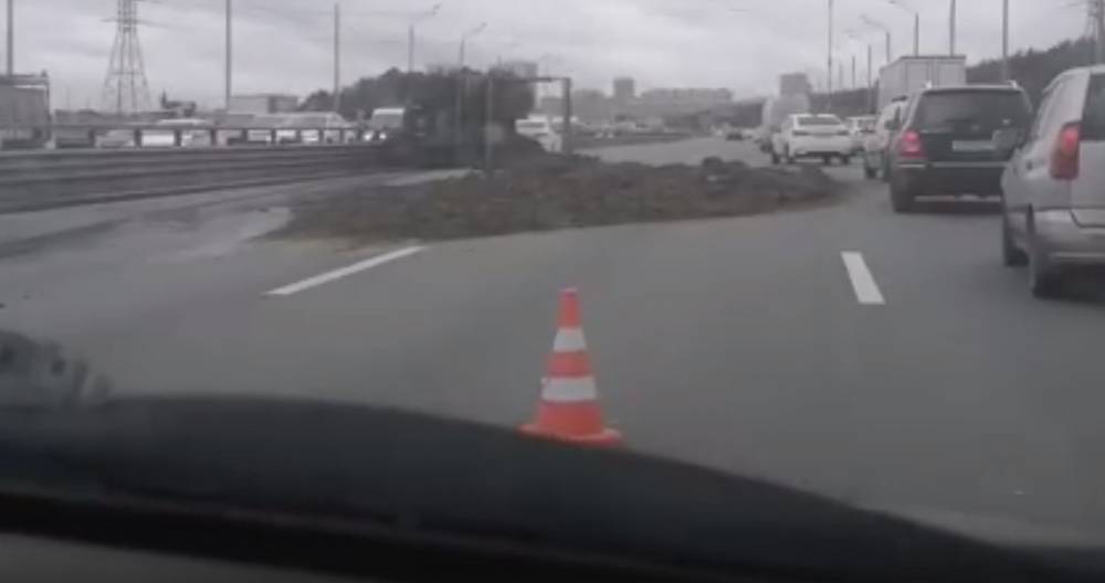 Движение на Новорижском шоссе восстановлено после ДТП