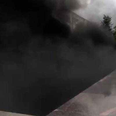 Пожарные потушили возгорание в автобусе в Алабяно-Балтийском тоннеле