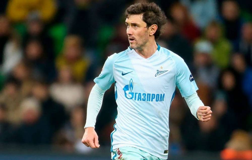 Юрий Жирков стал лучшим игроком месяца в «Зените»