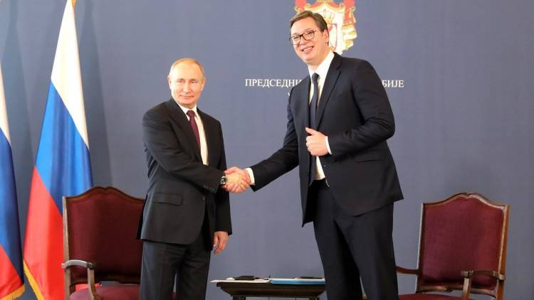 Путин встретится с президентом Сербии Александром Вучичем в Москве до конца года