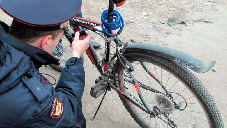 Нижегородец попал в полицию за отсутствие номера на велосипеде