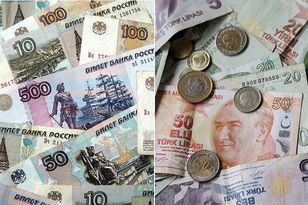 Россия и Турция будут рассчитываться в своих валютах