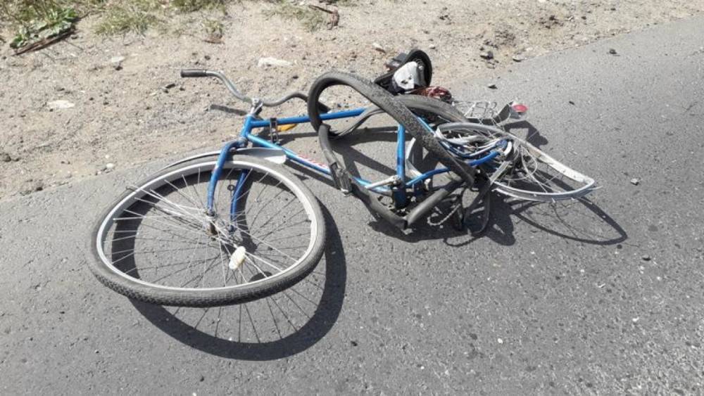 Под Гвардейском 11-летний велосипедист попал под колеса иномарки